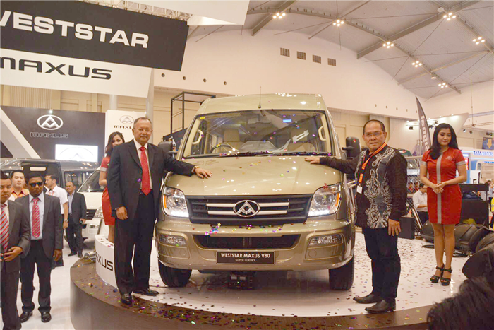 利来国际大通V80在印度尼西亚举行上市发布会 印尼副总统亲临现场